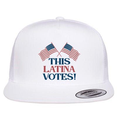 This Latina Votes Flat Bill Trucker Hat