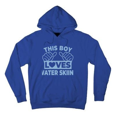 This Loves Water Skiing Water Skiing Water Skier Funny Gift Tall Hoodie