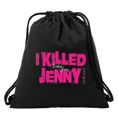 The L Word I Killed Jenny Drawstring Bag