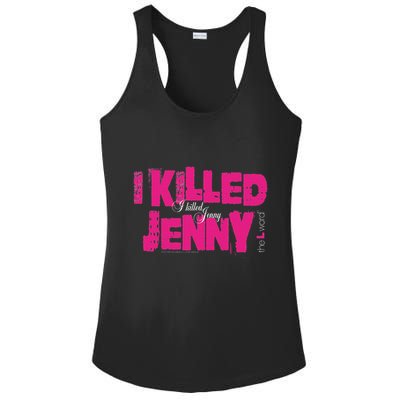 The L Word I Killed Jenny Ladies PosiCharge Competitor Racerback Tank