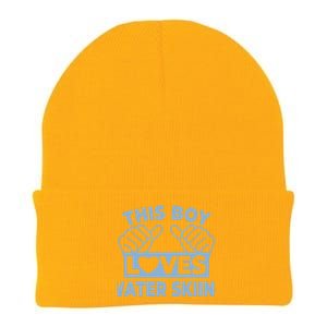 This Loves Water Skiing Water Skiing Water Skier Gift Knit Cap Winter Beanie