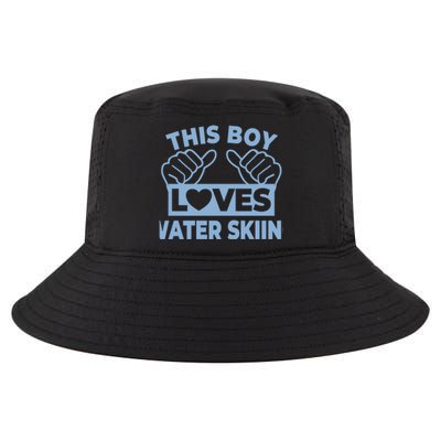 This Loves Water Skiing Water Skiing Water Skier Gift Cool Comfort Performance Bucket Hat