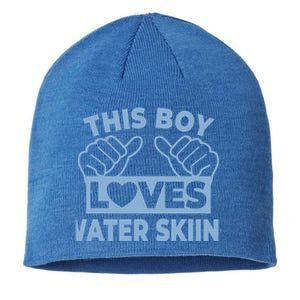 This Loves Water Skiing Water Skiing Water Skier Gift Sustainable Beanie