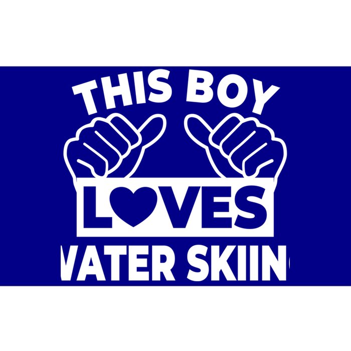 This Loves Water Skiing Water Skiing Water Skier Gift Bumper Sticker