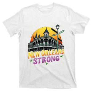 Traveling Lovers We Stand Nola Strong New Orleans Apparel T-Shirt