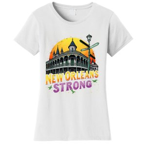 Traveling Lovers We Stand Nola Strong New Orleans Apparel Women's T-Shirt