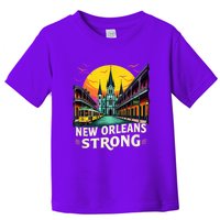 Traveling Lovers We Stand Nola Strong New Orleans Costume Toddler T-Shirt