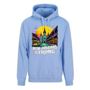 Traveling Lovers We Stand Nola Strong New Orleans Costume Unisex Surf Hoodie