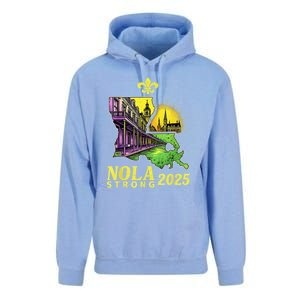 Traveling Lovers We Stand Nola Strong New Orleans Design Unisex Surf Hoodie