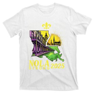 Traveling Lovers We Stand Nola Strong New Orleans Design T-Shirt