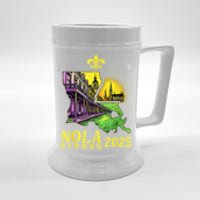 Traveling Lovers We Stand Nola Strong New Orleans Design Beer Stein