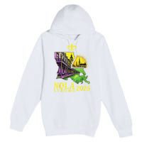 Traveling Lovers We Stand Nola Strong New Orleans Design Premium Pullover Hoodie