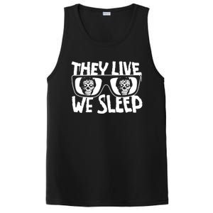 They Live We Sleep PosiCharge Competitor Tank