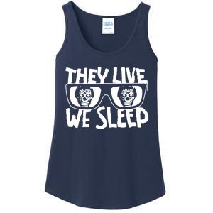 They Live We Sleep Ladies Essential Tank