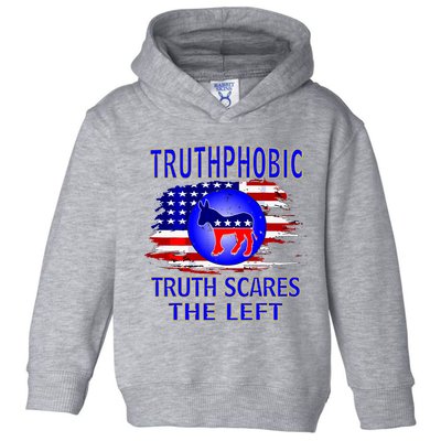 Truthphobic Left Wing Democrats Toddler Hoodie