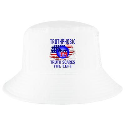 Truthphobic Left Wing Democrats Cool Comfort Performance Bucket Hat