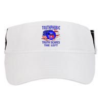 Truthphobic Left Wing Democrats Adult Drive Performance Visor