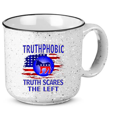 Truthphobic Left Wing Democrats 15oz Campfire Ceramic Mug