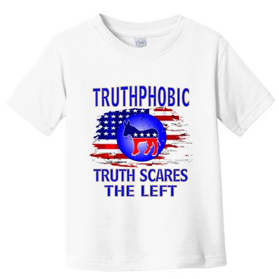 Truthphobic Left Wing Democrats Toddler T-Shirt