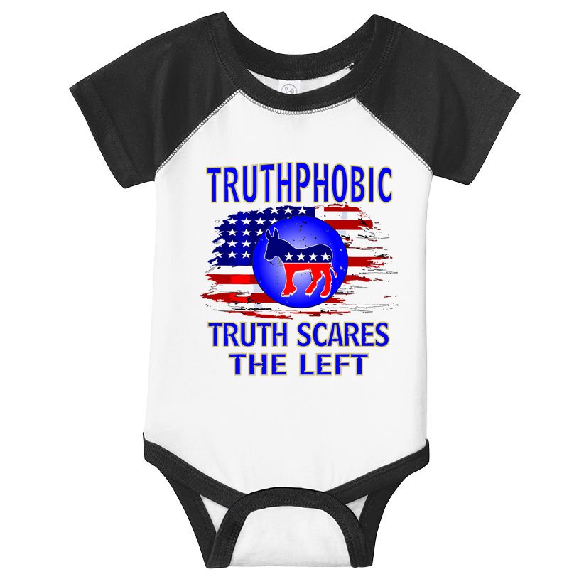 Truthphobic Left Wing Democrats Infant Baby Jersey Bodysuit