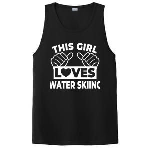 This Loves Water Skiing Water Skiing Water Skier Cool Gift PosiCharge Competitor Tank