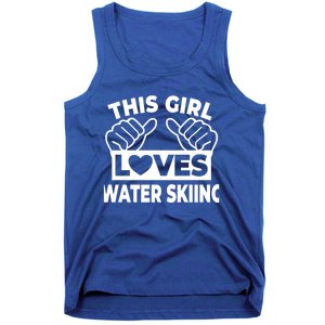 This Loves Water Skiing Water Skiing Water Skier Cool Gift Tank Top