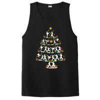 Taekwondo Lover Xmas Lighting Taekwondo Christmas Tree PosiCharge Competitor Tank