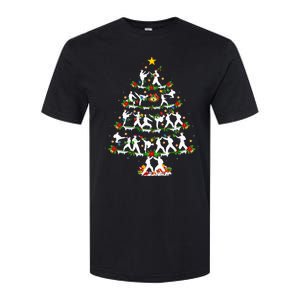 Taekwondo Lover Xmas Lighting Taekwondo Christmas Tree Softstyle CVC T-Shirt