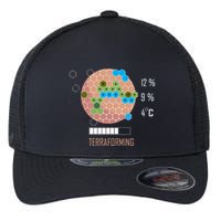 Terraforming Mars 16 Bit Mars Terraformed Board Game Tabletop Gaming Flexfit Unipanel Trucker Cap