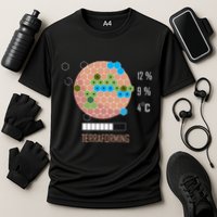 Terraforming Mars 16 Bit Mars Terraformed Board Game Tabletop Gaming Performance Shirt