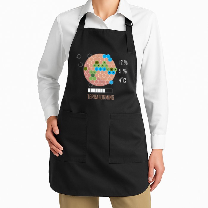 Terraforming Mars 16 Bit Mars Terraformed Board Game Tabletop Gaming Apron