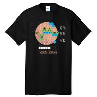 Terraforming Mars 16 Bit Mars Terraformed Board Game Tabletop Gaming Tall T-Shirt