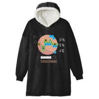 Terraforming Mars 16 Bit Mars Terraformed Board Game Tabletop Gaming Hooded Wearable Blanket