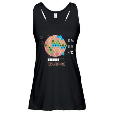 Terraforming Mars 16 Bit Mars Terraformed Board Game Tabletop Gaming Ladies Essential Flowy Tank
