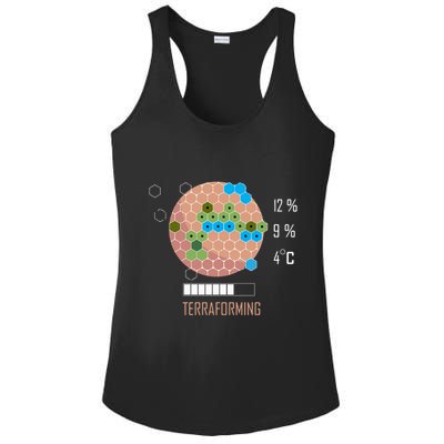 Terraforming Mars 16 Bit Mars Terraformed Board Game Tabletop Gaming Ladies PosiCharge Competitor Racerback Tank