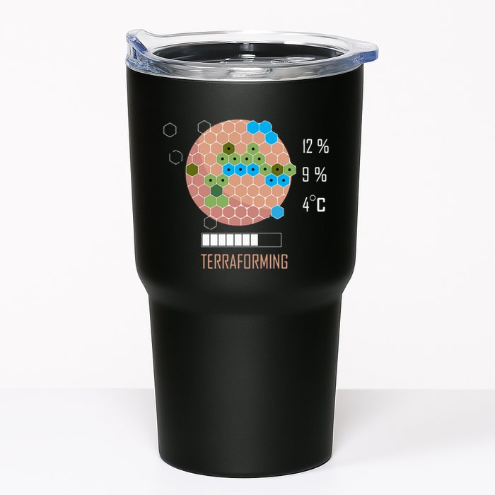 Terraforming Mars 16 Bit Mars Terraformed Board Game Tabletop Gaming Tumbler