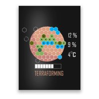 Terraforming Mars 16 Bit Mars Terraformed Board Game Tabletop Gaming Poster