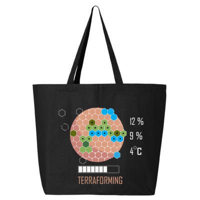 Terraforming Mars 16 Bit Mars Terraformed Board Game Tabletop Gaming 25L Jumbo Tote