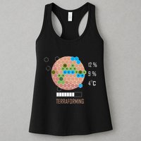 Terraforming Mars 16 Bit Mars Terraformed Board Game Tabletop Gaming Womens Tank Top