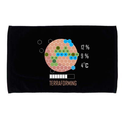 Terraforming Mars 16 Bit Mars Terraformed Board Game Tabletop Gaming Microfiber Hand Towel