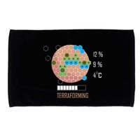 Terraforming Mars 16 Bit Mars Terraformed Board Game Tabletop Gaming Microfiber Hand Towel