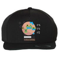Terraforming Mars 16 Bit Mars Terraformed Board Game Tabletop Gaming Wool Snapback Cap
