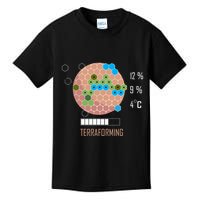 Terraforming Mars 16 Bit Mars Terraformed Board Game Tabletop Gaming Kids T-Shirt