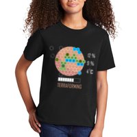 Terraforming Mars 16 Bit Mars Terraformed Board Game Tabletop Gaming Kids T-Shirt