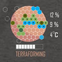 Terraforming Mars 16 Bit Mars Terraformed Board Game Tabletop Gaming Vector Backpack