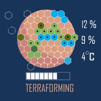 Terraforming Mars 16 Bit Mars Terraformed Board Game Tabletop Gaming Infant Baby Jersey Bodysuit