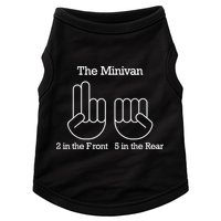 The Minivan 2 In The Front 5 In The Rear Doggie Tank