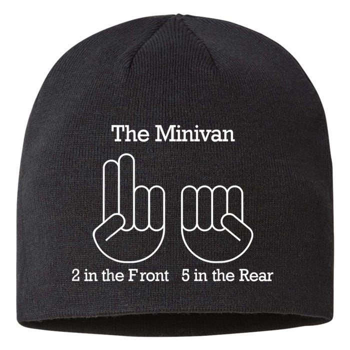 The Minivan 2 In The Front 5 In The Rear Sustainable Beanie