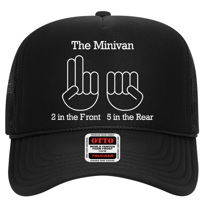 The Minivan 2 In The Front 5 In The Rear Trucker Hat