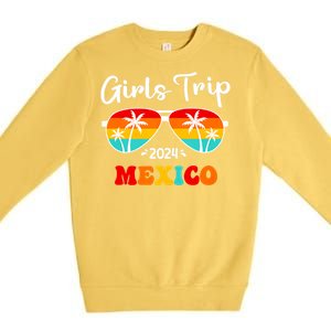 Trip Mexico 2024 Weekend Birthday Squad Groovy Tank Top Premium Crewneck Sweatshirt